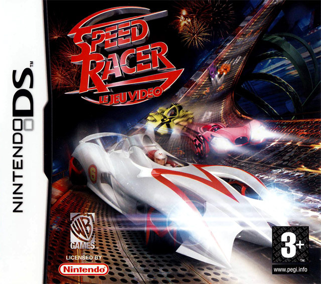 speed racer le video ds – jaquette avant PAL FR