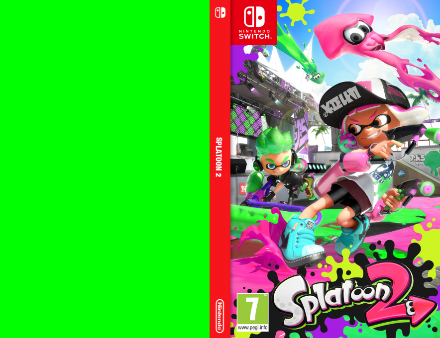 splatoon 2 switch – jaquette dépliée Nintendo Wii
