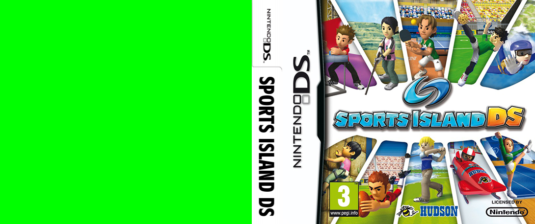 sports island ds – jaquette dépliée Nintendo Wii
