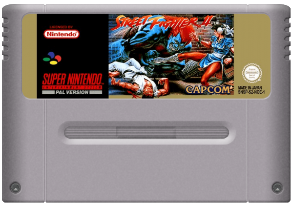Street Fighter II Super Nintendo PAL FR – Combat Super Nintendo disque seul testé