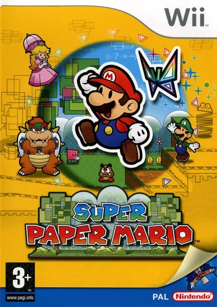 Super Paper Mario Nintendo Wii PAL FR – Plateforme Nintendo Wii très bon état testé