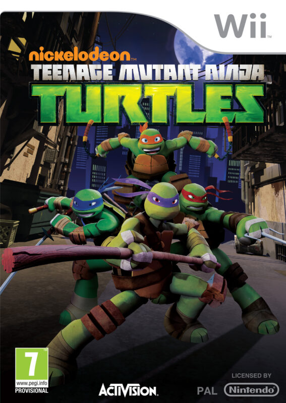 Teenage Mutant Ninja Turtles Nintendo Wii PAL FR – Beat'em up Nintendo Wii très bon état testé