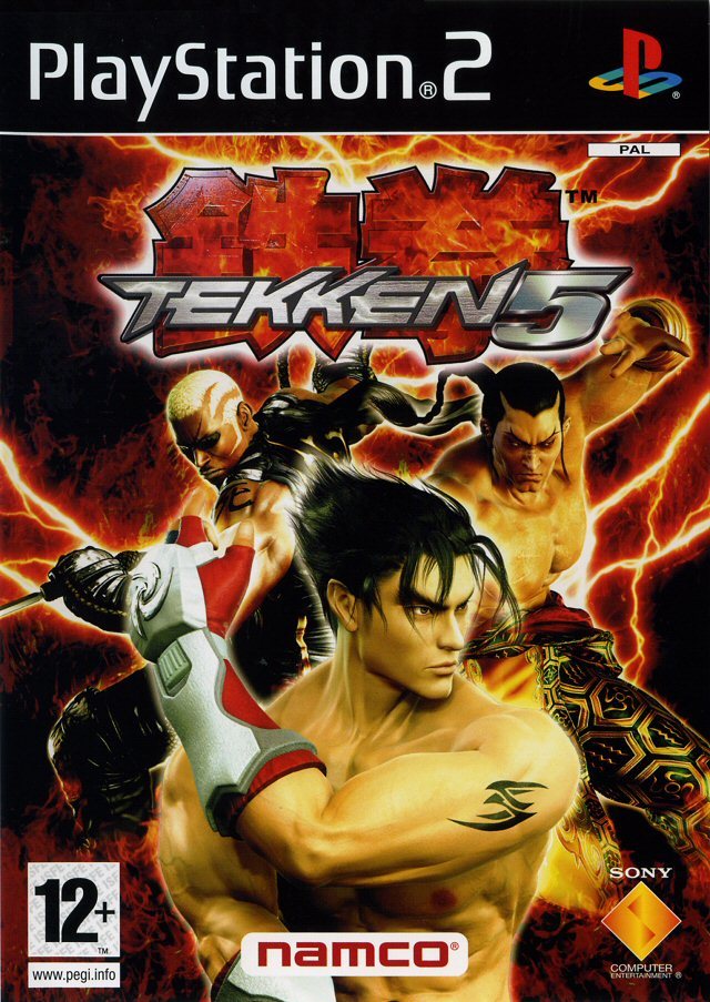 tekken 5 ps2 – jaquette avant PAL FR
