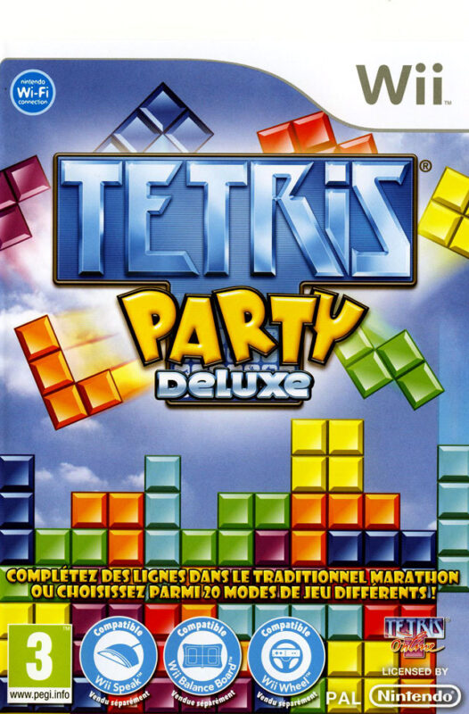 Tetris Party Nintendo Wii PAL FR – Réflexion / Puzzle Nintendo Wii très bon état testé