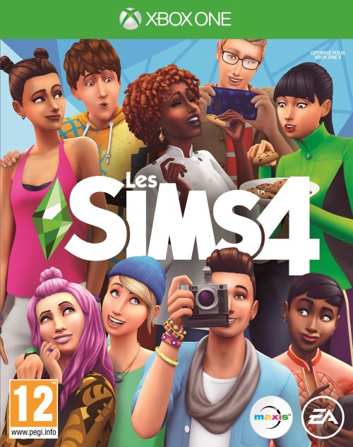 the sims 4 xbox one – jaquette avant PAL FR