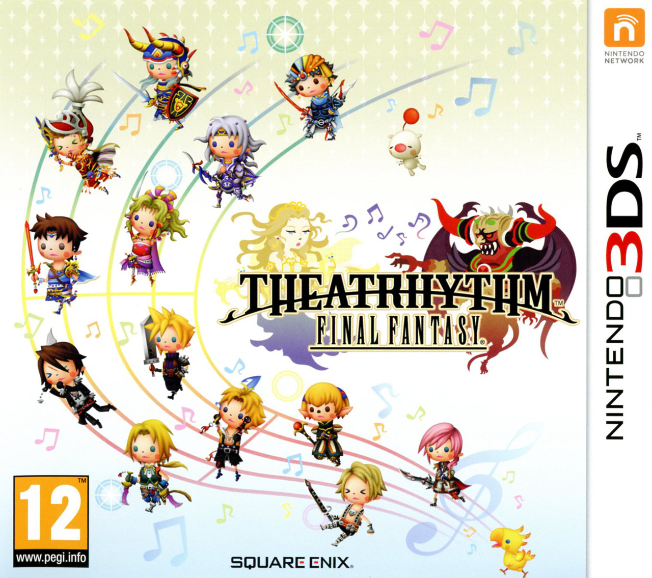 theatrhythm final fantasy 3ds – jaquette avant PAL FR
