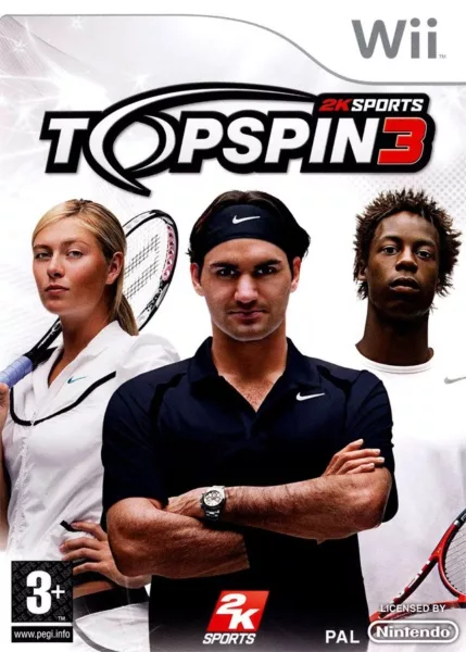 Top Spin 3 Nintendo Wii PAL FR – Tennis Nintendo Wii très bon état testé