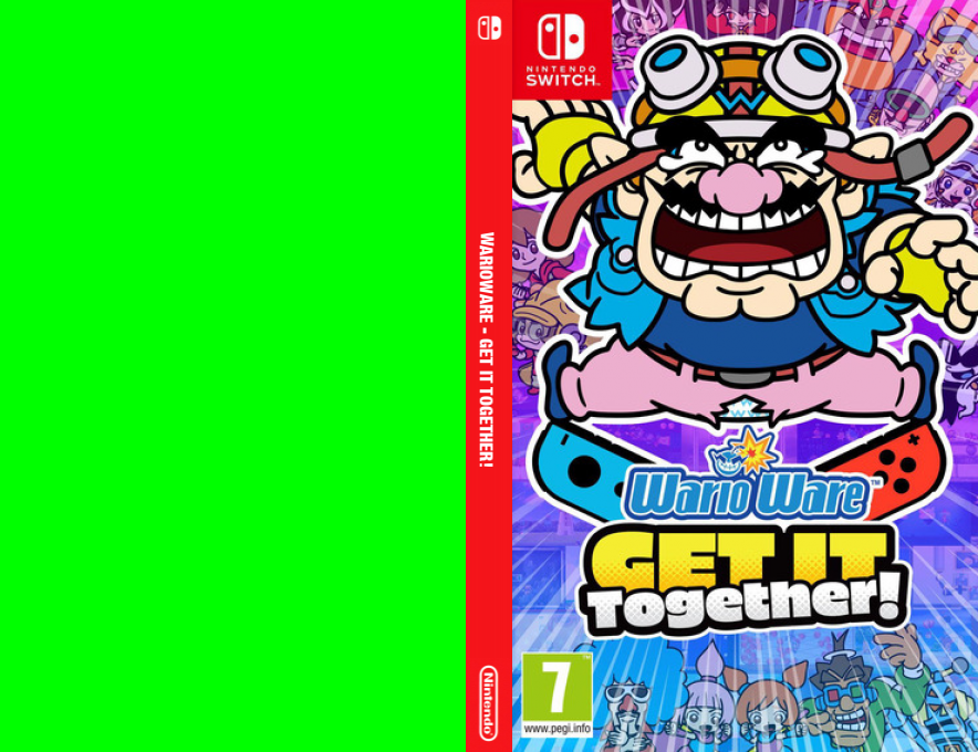 warioware get it together switch – jaquette dépliée Nintendo Wii
