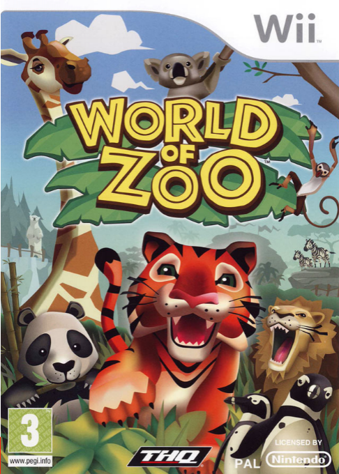 world of zoo wii – jaquette avant PAL FR