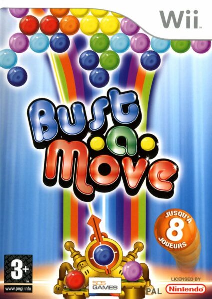 bust move wii – jaquette avant PAL FR