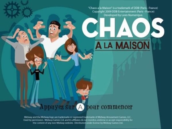 chaos la maison wii – écran-titre Nintendo Wii