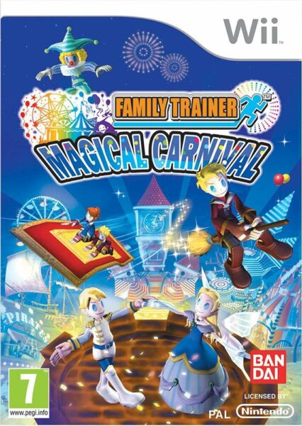 family trainer magical carnival wii – jaquette avant PAL FR