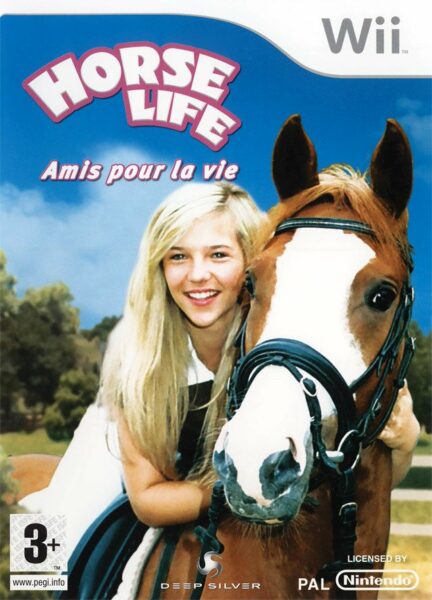 horse life amis pour la vie wii – jaquette avant PAL FR