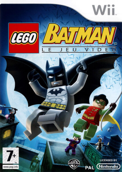 lego batman le video wii – jaquette avant PAL FR