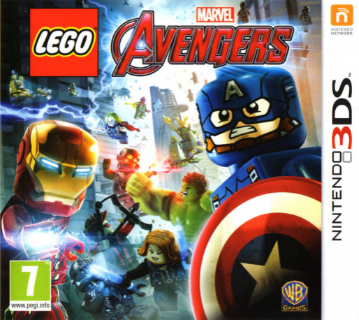 lego marvel avengers 3ds – jaquette avant PAL FR très bon état testé