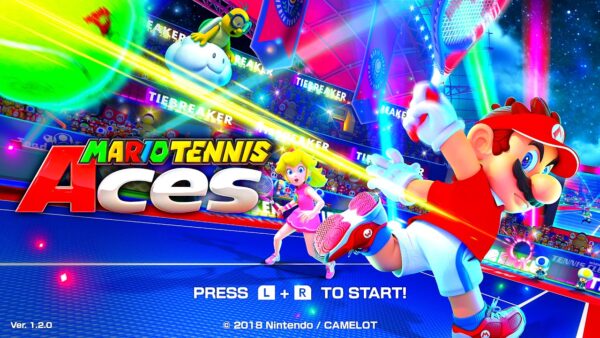 mario tennis aces switch – écran-titre Nintendo Wii
