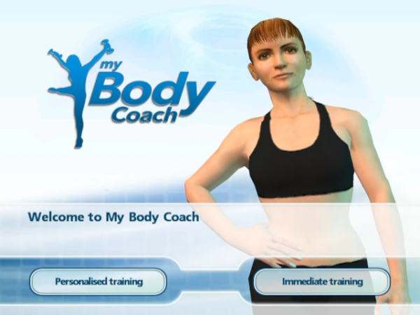my body coach wii – écran-titre Nintendo Wii