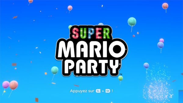 super mario party switch – écran-titre Nintendo Wii