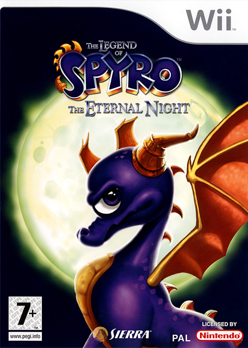 the legend of spyro eternal night wii – jaquette avant PAL FR très bon état testé